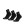 Calcetines tobilleros Nike Max Cushioned 3 pares - Pack de 3 calcetines tobilleros Nike de entrenamiento de fútbol - negros