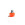 1x taco goma TPU 6mm botas fútbol adidas Studiamonds naranja - 1 ud de taco de goma delantero de repuesto para botas adidas (excepto World Cup y Kaiser) de 6 mm - naranja flúor