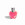 Taco goma TPU 9mm botas fútbol adidas Studiamonds rosa - 1 ud de taco de goma trasero de repuesto para botas Nike, Puma, New Balance,... de 9 mm - rosa flúor