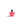 1x taco goma TPU 9mm botas fútbol estándar Studiamonds rosa - 1 ud de taco de goma trasero de repuesto para botas Nike, Puma, New Balance,... de 9 mm - rosa flúor - frontal