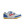 Joma Top Flex Jr velcro IN - Zapatillas de fútbol sala infantiles con velcro suela lisa IN - blancas, azules