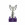 Mini Copa pedestal Womans Champions League 150 mm - Figura réplica con pedestal copa UEFA Womans Champions League 150 mm - plateada - frontal