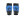 G-Form Youth Vento - Espinilleras de fútbol infantiles G-Form con mallas de sujeción integradas - azules, negras