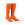 Medias adidas Santos 18 - Medias de fútbol adidas - naranjas - frontal