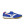 Mizuno Morelia Indoor - Zapatillas de fútbol sala de piel de canguro Mizuno suela lisa - azules - pie derecho