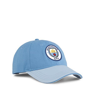 Gorra Puma Manchester City BB Cap - Gorra estilo baseball Puma del Manchester City - azul celeste