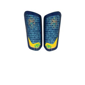 Puma Neymar Jr BNA Ultra Light Sleeve - Espinilleras de fútbol Puma de Neymar jr con mallas de sujeción - azul marino