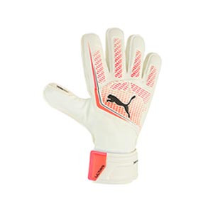 Puma Ultra Match Protect RC - Guantes de portero con protecciones Puma corte regular - blancos, rojos