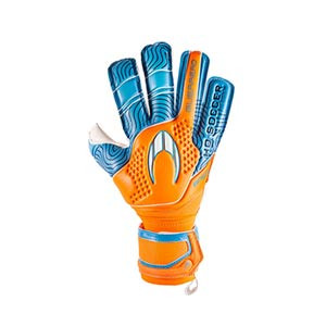 HO Soccer Guerrero Pro Roll/Negative - Guantes de portero HO Soccer corte Roll/Negative - naranjas, azules