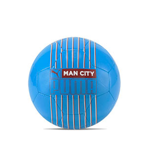 Balón Puma Manchester City ftbl Core talla 5 - Balón de fútbol Puma del Manchester City FC talla 5 - azul celeste