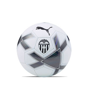 Balón Puma Valencia Cage talla 5 - Balón de fútbol Puma del Valencia CF de talla 5 - blanco