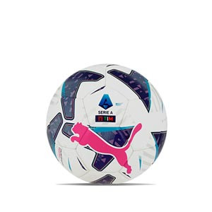 Balón Puma Orbita Serie A 2022 2023 Hybrid talla 4 - Balón de fútbol Puma de la liga italiana Serie A 2022 2023 talla 4 - blanco