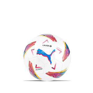 Balón Puma Orbita La Liga 1 2023 2024 Hybrid talla 3 - Balón de fútbol infantil Puma de La Liga española LFP 2023 2024 talla 3 - blanco