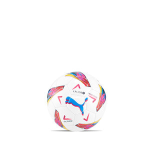 Balón Puma Orbita La Liga 1 2023 2024 talla mini - Balón de fútbol Puma de La Liga española LFP 2023 2024 talla mini - blanco