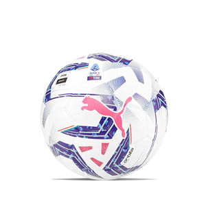 Balón Puma Orbita Serie A 2023 2024 FIFA Quality talla 5 - Balón de fútbol Puma de la liga Italiana Serie A 2023 2024 talla 5 - blanco