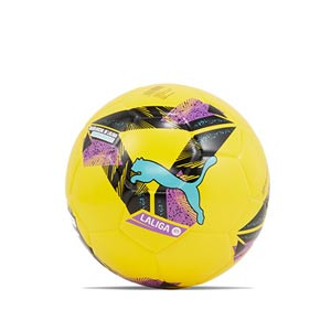 Balón Puma Orbita La Liga 1 FIFA Quality 2024 2025 talla 5 - Balón de fútbol Puma de La Liga Española 2024 2025 de alta visibilidad talla 5 - amarillo