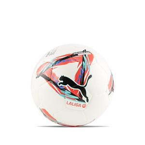 Balón Puma Orbita LaLiga 1 2024 2025 Hybrid talla 4 - Balón de fútbol Puma de La Liga Española 2024 2025 talla 4 - blanco