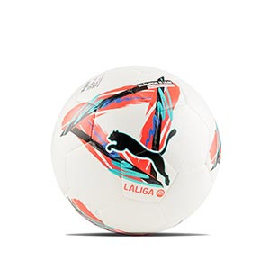 Balón Puma Orbita LaLiga 1 2024 2025 Hybrid talla 5 - Balón de fútbol Puma de La Liga Española 2024 2025 talla 5 - blanco