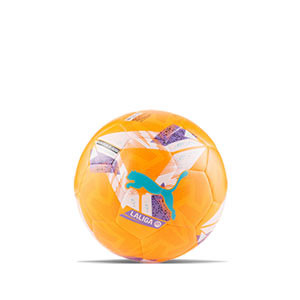 Balón Puma Orbita La Liga 1 24 25 Hybrid talla 3 - Balón de fútbol Puma de La Liga Española 2024 2025 talla 3 - naranja