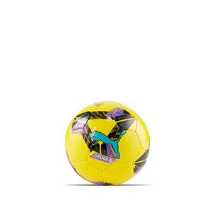 Balón Puma Orbita La Liga 1 2024 2025 Mini - Balón de fútbol Puma de La Liga Española 2024 2025 de alta visibilidad talla mini - amarillo