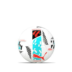 Balón Puma Orbita La Liga 1 25 26 talla 3 - Balón de fútbol Puma de La Liga Española 2025 2026 talla 3 - blanco