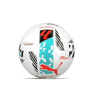 Balón Puma Orbita La Liga 1 FIFA Quality 25 26 talla 5 - Balón de fútbol Puma de La Liga Española 2025 2026 talla 5 en caja - blanco