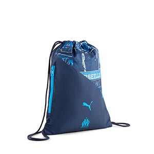 Mochila de cuerdas Puma Olympique Marsella FtblEnergy - Mochila de cuerdas Puma del Olympique de Marsella - azul marino