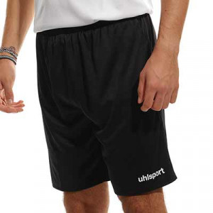 Short Uhlsport Center Basic - Pantalón corto de fútbol Uhlsport sin slip interior - negro