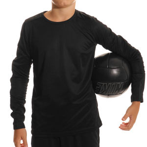 Camiseta Uhlsport Tower Goalkeeper niño - Camiseta de portero de manga larga infantil Uhlsport - negra