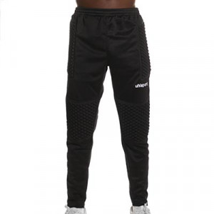 Pantalónes portero Uhlsport Essential Standard - Pantalones largos de portero acolchados Uhlsport - negro - frontal