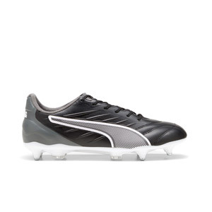 Puma King Pro MxSG - Botas de fútbol Puma MxSG para césped natural blando -negras