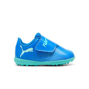 Botas multitaco nino Puma Future 7 Play TT V Jr azules