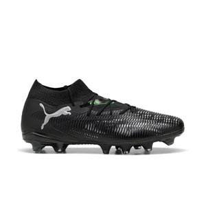 Puma Future 8 Match FG/AG - Botas de fútbol con tobillera Puma FG/AG para césped natural y artificial - negras