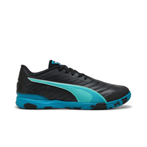 Puma Ibero IV - Zapatillas de fútbol sala Puma suela lisa - negras