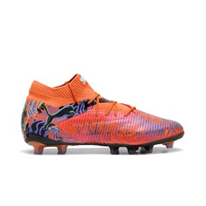 Puma Future 8 Ultimate Creativity AG - Botas de fútbol con tobillera Puma AG para césped artificial - naranjas