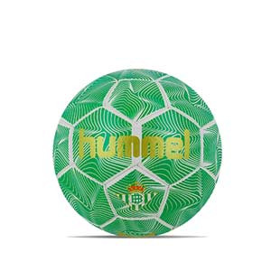 Balón Hummel Real Betis Fan talla 5 - Balón de fútbol Hummel del Real Betis Balompié talla 5 - verde, blanco