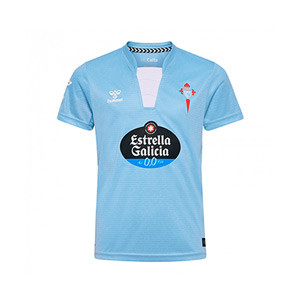 Camiseta Hummel Celta de Vigo niño 2024 2025 - Camiseta infantil de la primera equipación Hummel del Celta de Vigo 2024 2025 - celeste