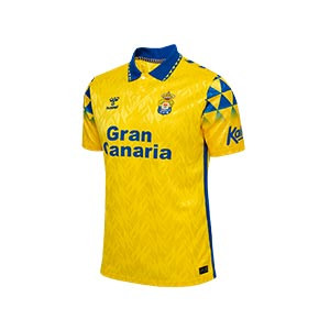Camiseta Hummel niño Las Palmas 2024 2025 - Camiseta infantil de la primera equipación Hummel de Las Palmas de Gran Canaria 2024 2025 - amarilla