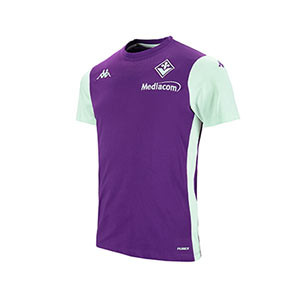 Camiseta Kappa Fiorentina - Camiseta de algodón de la Fiorentina - púrpura