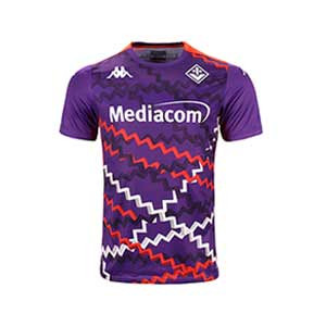 Camiseta Kappa Fiorentina Pre-Match - Camiseta de calentamiento prepartido Kappa de la Fiorentina 2024 2025 - púrpura
