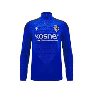 Sudadera Macron Osasuna entrenamiento - Sudadera de entrenamiento Macron del Osasuna - azul
