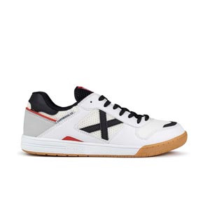 Munich Continental V2 - Zapatillas de fútbol sala Munich suela lisa - blancas