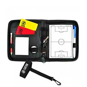 Set árbitro Zastor Webb - Kit de árbitro de fútbol Zastor (20 x 16 x 4 cm) - negro - miniatura
