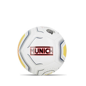 Balón Munich FCF Norok Indoor talla 62 cm - Balón de fútbol sala Munich de la Federació Catalana de Futbol talla 62 cm - blanco