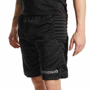 Short portero Reusch Starter 2 - Pantalón corto acolchado de portero Reusch Starter - negro - frontal