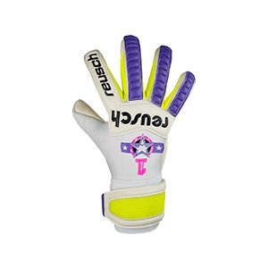 Reusch Legacy Pro AM Silver - Guantes de portero Reusch corte Evolution Negative Cut - blancos