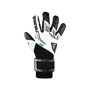 Reusch Attrakt Freegel Fusion Goaliator - Guantes de portero profesionales Reusch corte Evolution Negative Cut - blancos