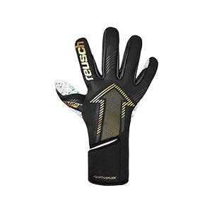 Reusch Fastgrip Fusion Junior - Guantes de portero infantiles profesionales Reusch corte Hybrid Negative Cut - negros