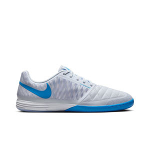 Nike Lunar Gato II - Zapatillas de fútbol sala de piel Nike suela lisa IC - azul claro