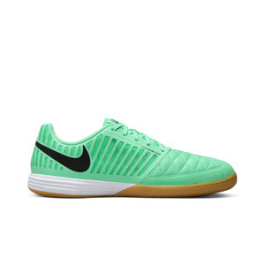 Nike Lunar Gato 2 - Zapatillas de fútbol sala de piel Nike con suela lisa IC - verde turquesa